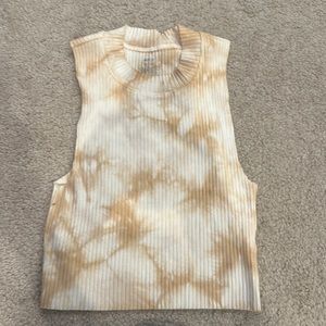 Aerie crop sleeveless top XS